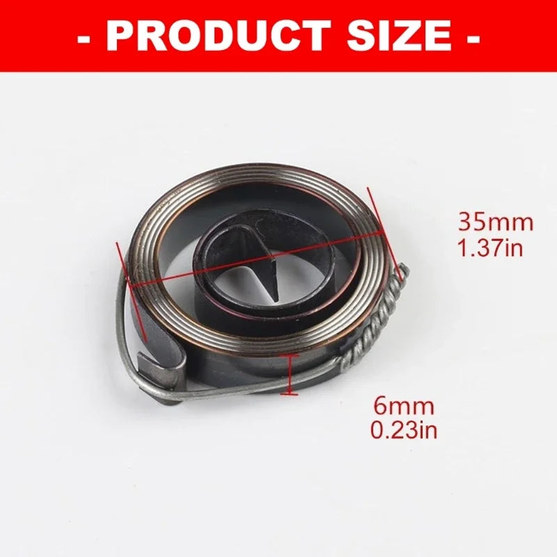 Rückholfedern für Bohrständer, 0.7 × 6 × 35 mm, 2er-Pack