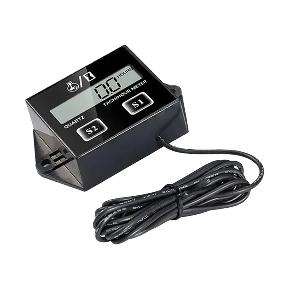 LCD Inductive Tachometer and Engine Hour Meter