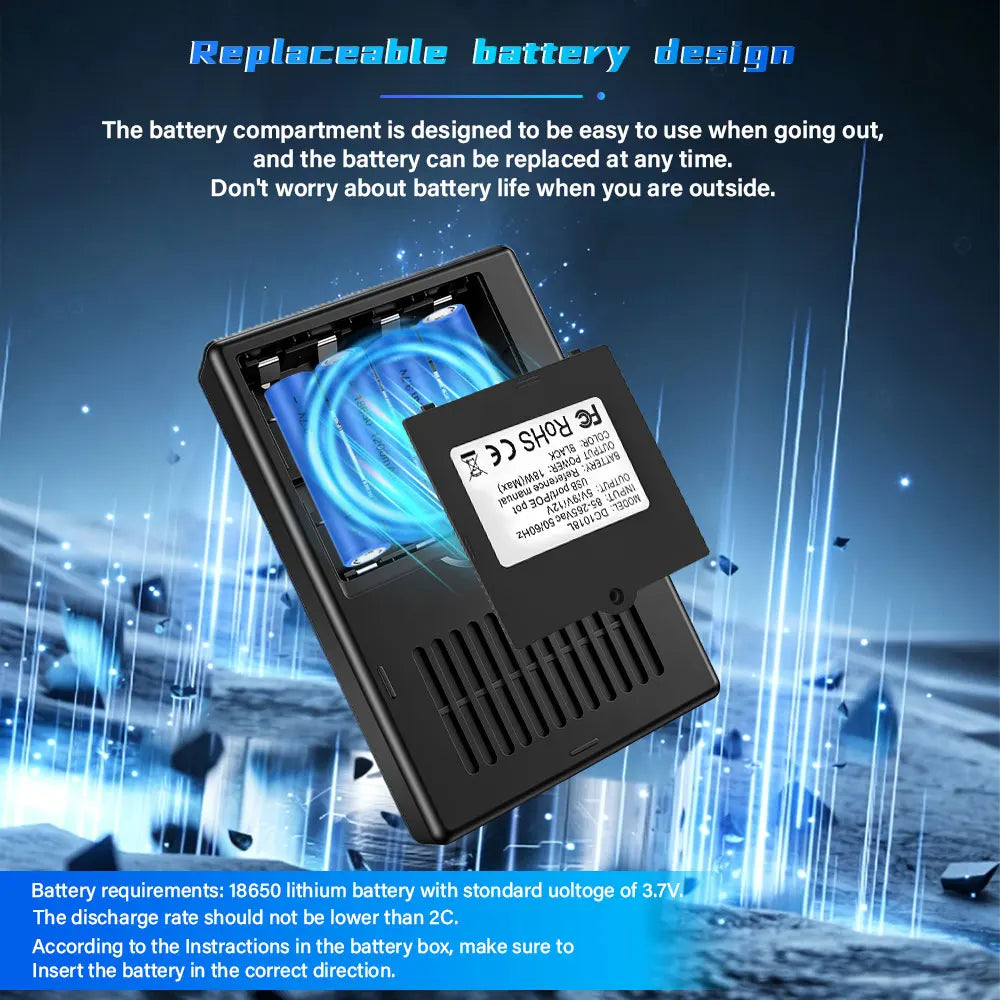 Mini Router UPS - Batteries Not Included