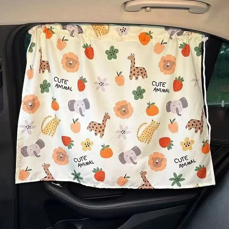 Cartoon Car Window Sunshade Cover