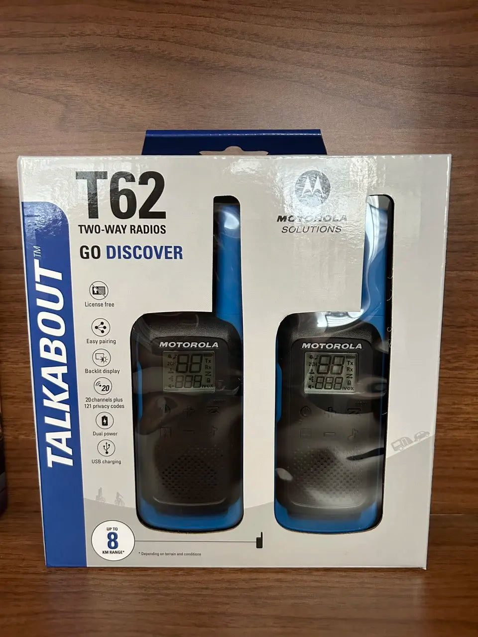 T62 toveisradioer i par
