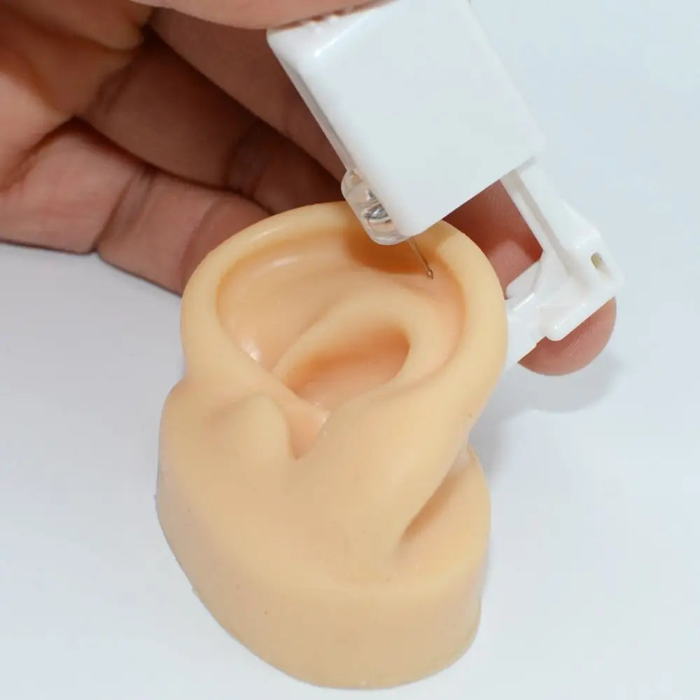 Silicone Ear Model for Teaching and Earring Display