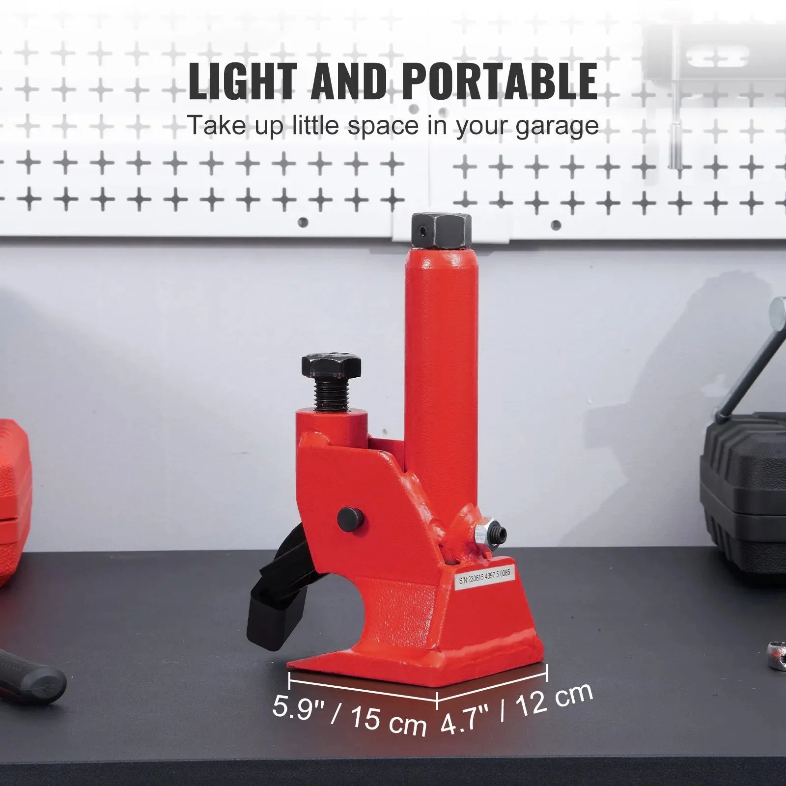 Quebrador Manual de Borda de Pneu para Pneus de 38 a 42 Polegadas com Proteção de Cubo