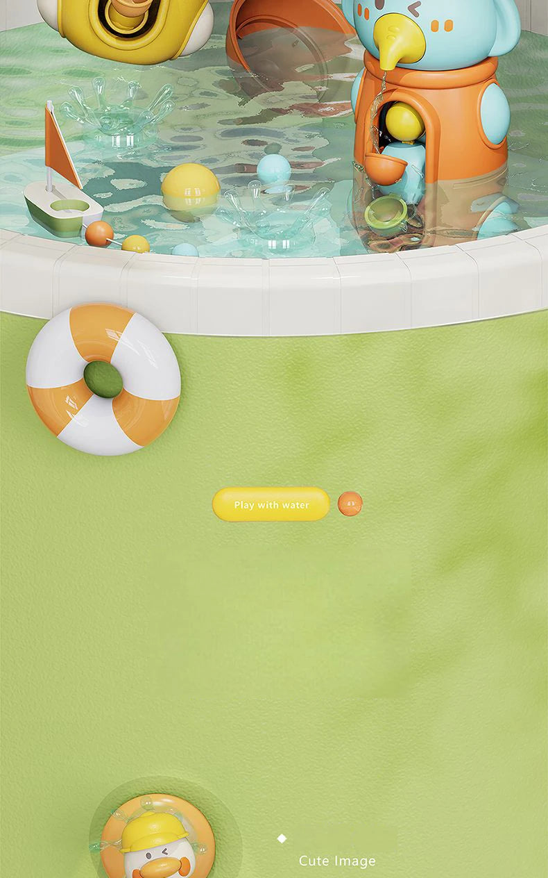Duck Bath Spinner for Toddlers