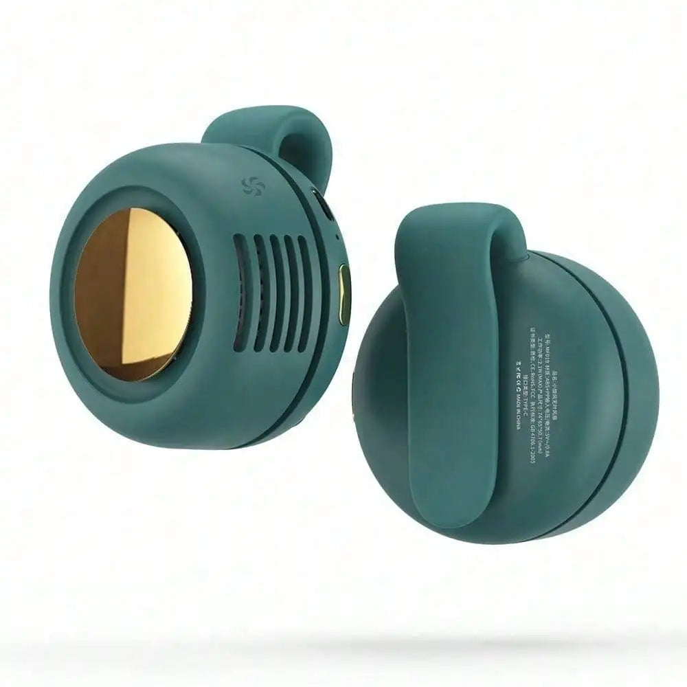 Clip-On Bladeless Fan with 3 Speeds for Hands-Free Cooling