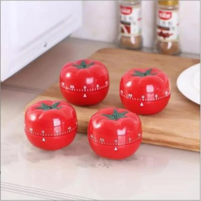 Wind-Up Kitchen Timer in Two Sizes, No Batteries Needed