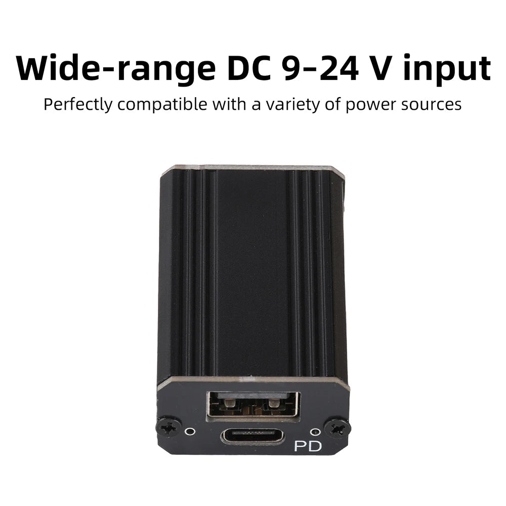 DC-nedkonverteringsmodul for USB-lading med PD-støtte