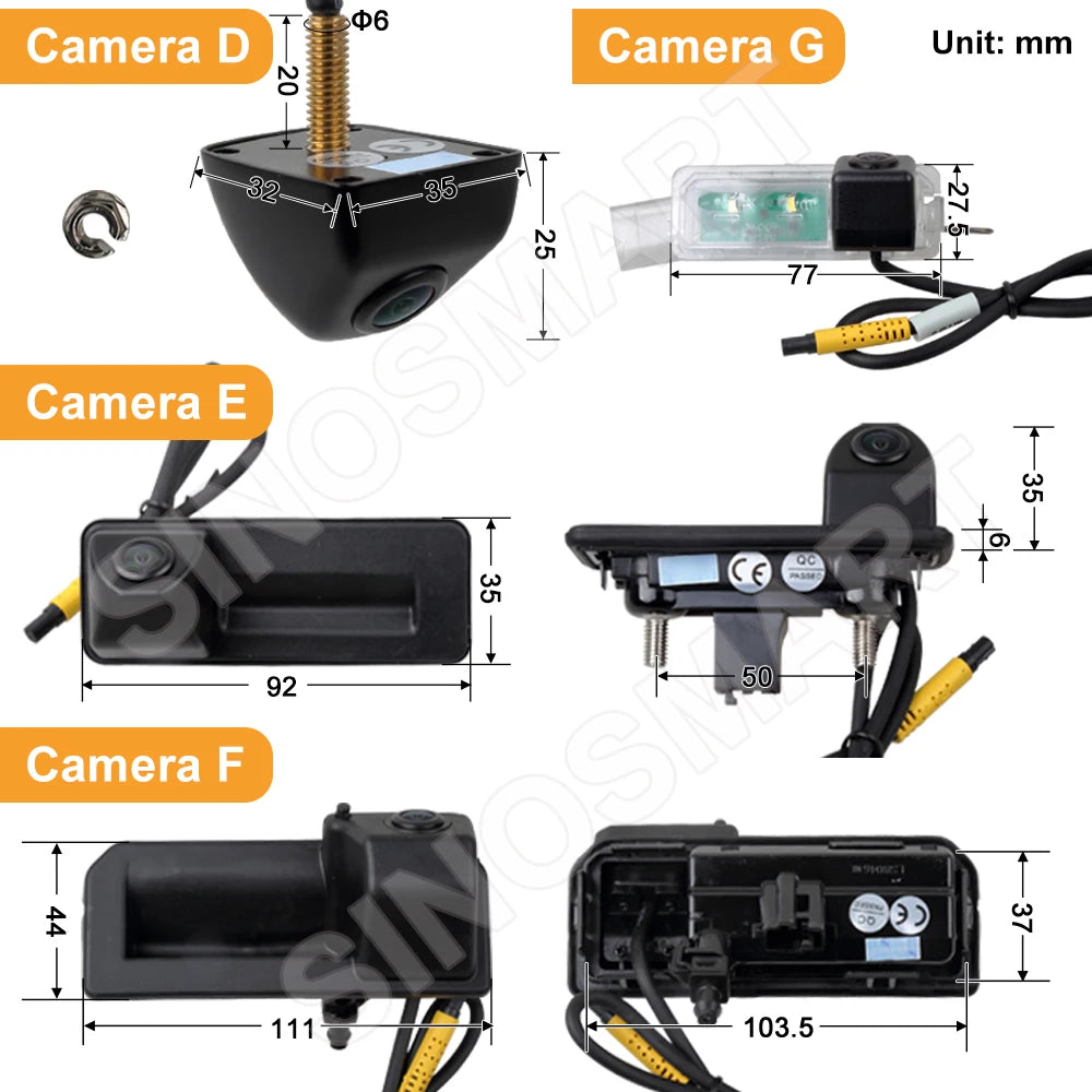 Dynamic Trajectory Reverse Camera for MQB Vehicles