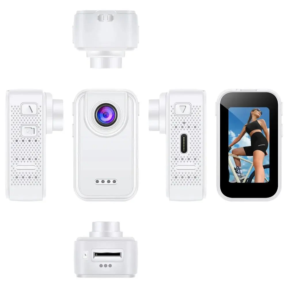 2K Thumb Action Camera Pocket Sport Cam With 147 Inch Screen 120 Degree Wide Angle Recorder Professional Photo Portable Kit Very