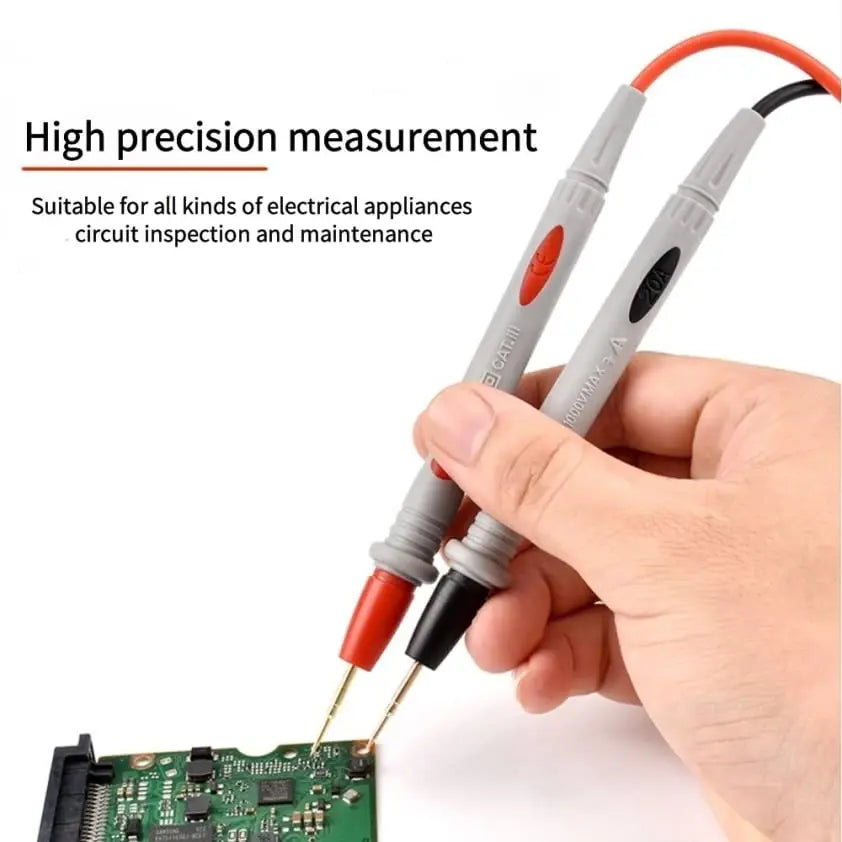 Multimeter Messfühler Universalkabel Wechselstrom Gleichstrom 1000V 20A 10A CAT III Messsonden Stift Für Multimeter Tester Drahtspitzen