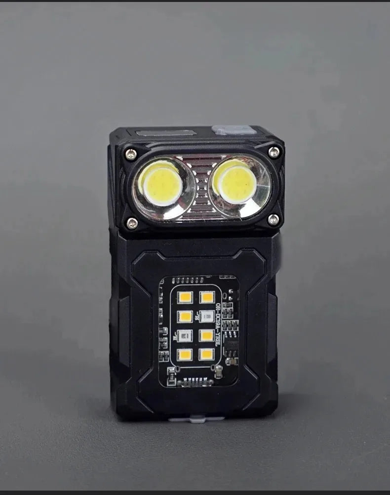 Portable Multifunctional USB Rechargeable LED Flashlight