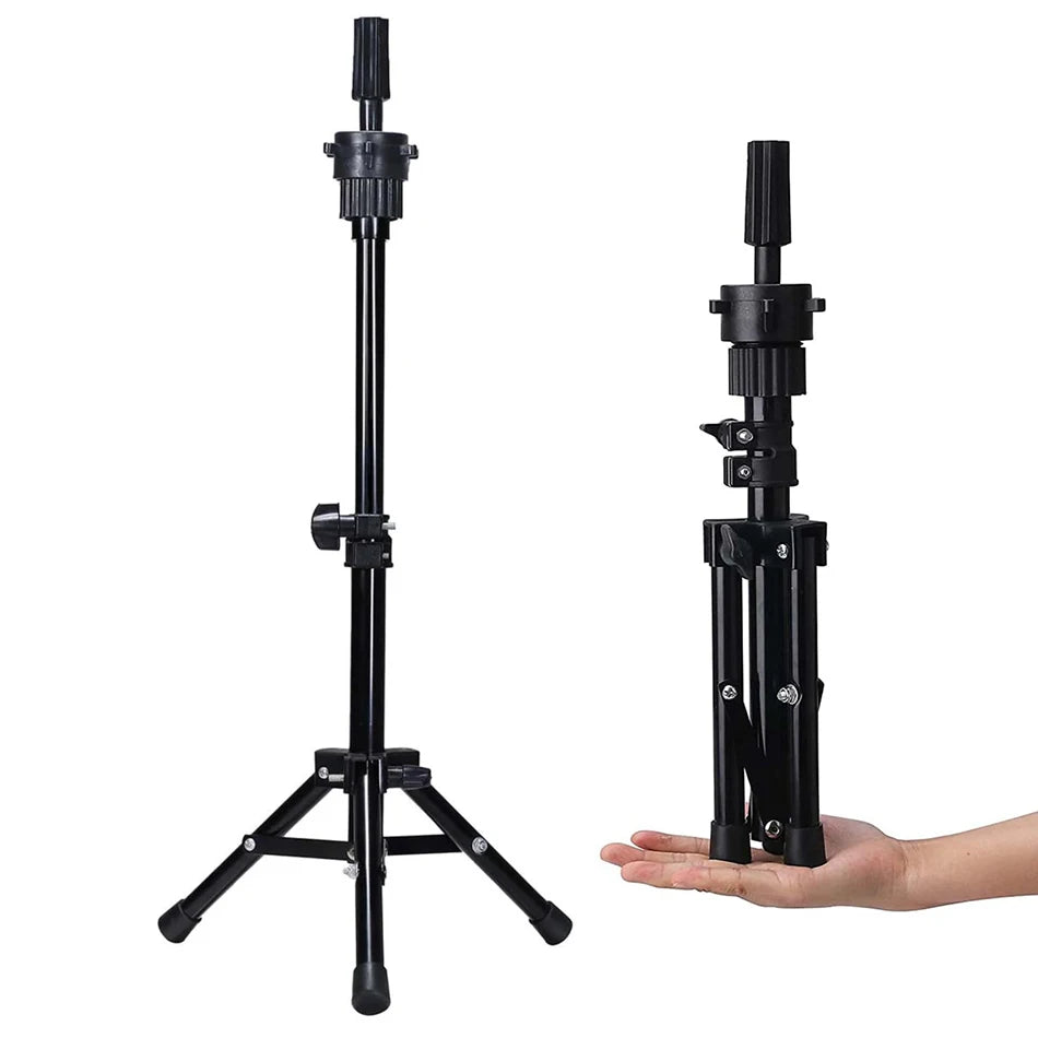 Adjustable Tripod Stand for Compatible Mannequin Heads