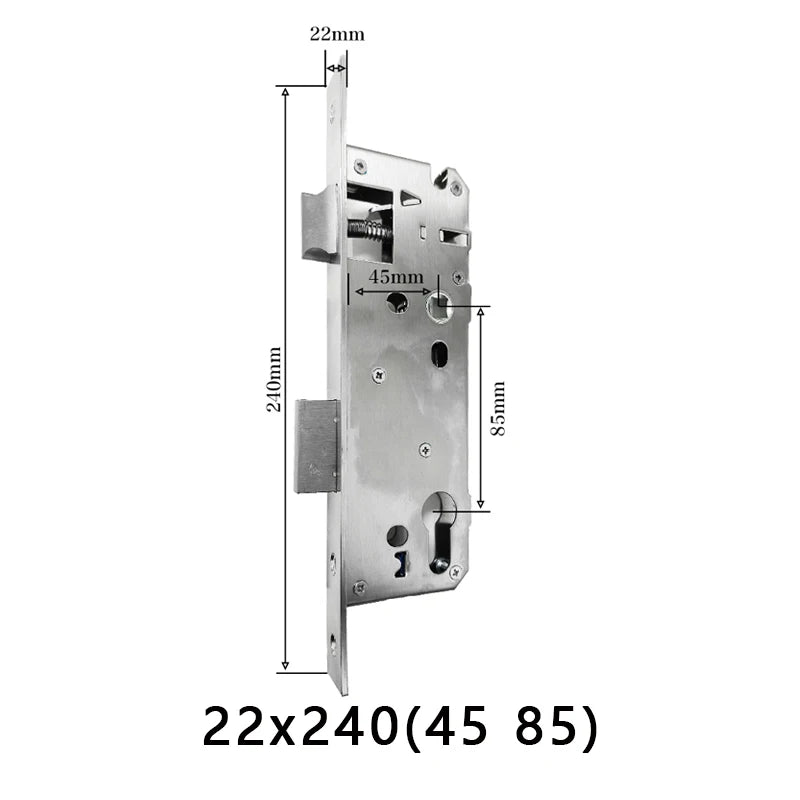 Mortise Lock Body for Compatible Smart Locks