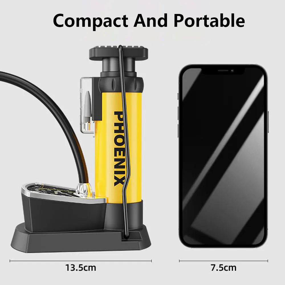Portable Foot-Operated Pump, Style Options
