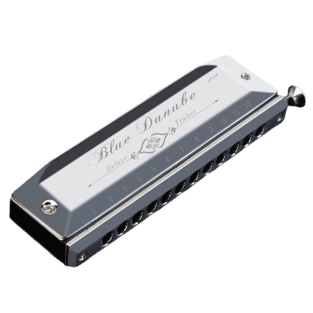 هارمونيكا كروماتيكية C-Key – 10 إلى 16 ثقباً
