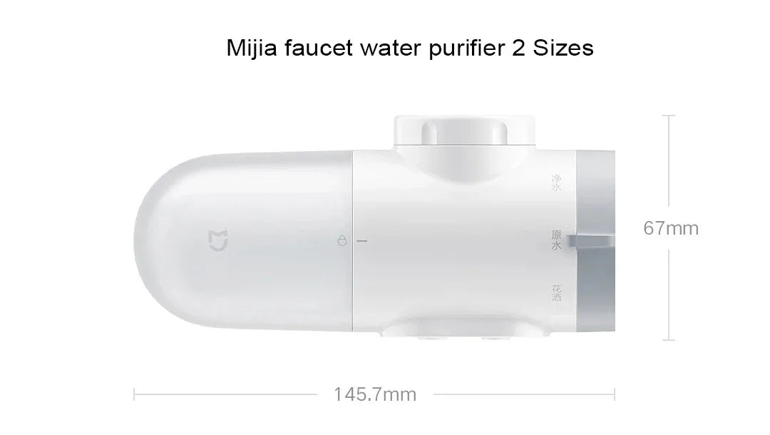 MIJIA Vandfiltreringsenhed 2 og Udskiftelige Filtre