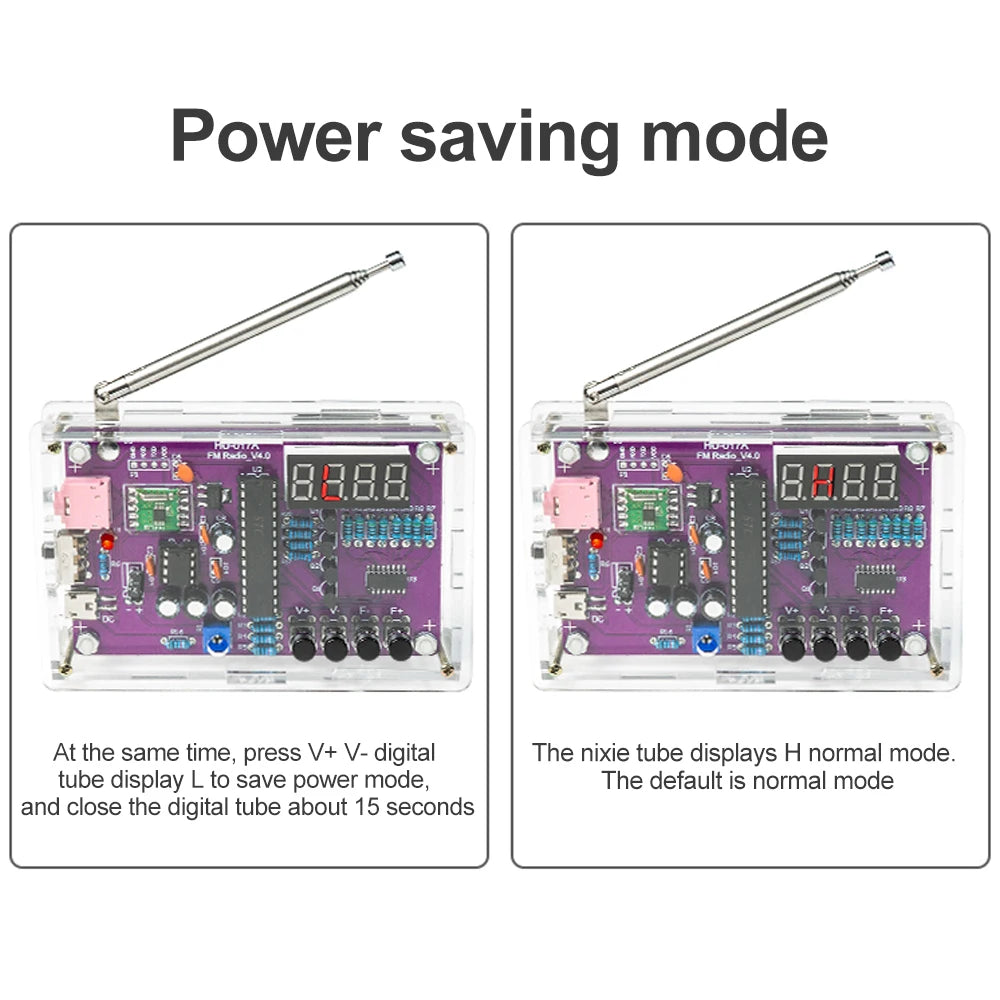 DIY FM Radio Soldering Kit - Case Options