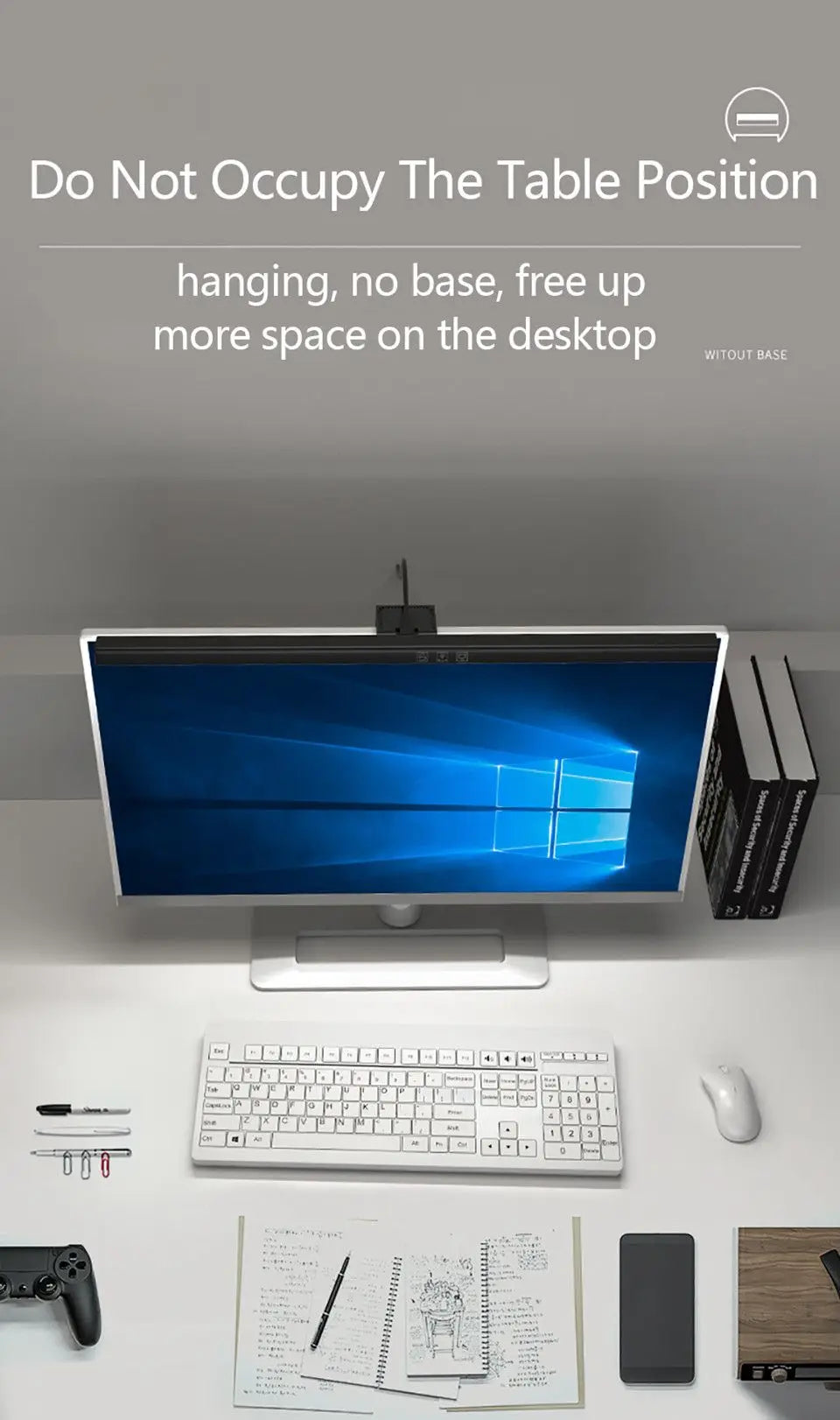 Monitor Light Bar - Straight and Curved Options