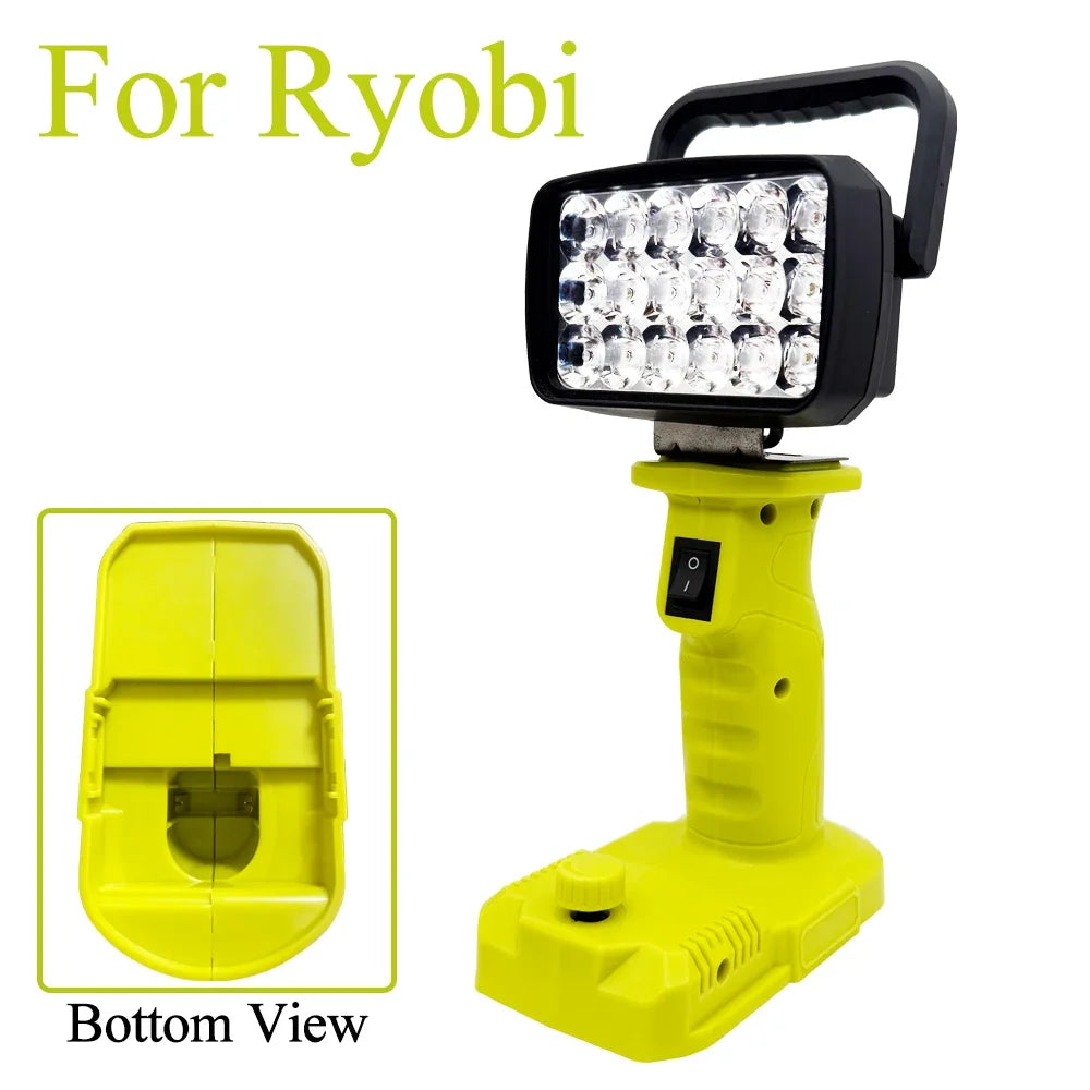 LED Work Light for Ryobi 18V Batteries, Light Only