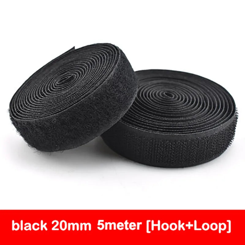 5 m Sew-On Hook-and-Loop Tape – Width Options