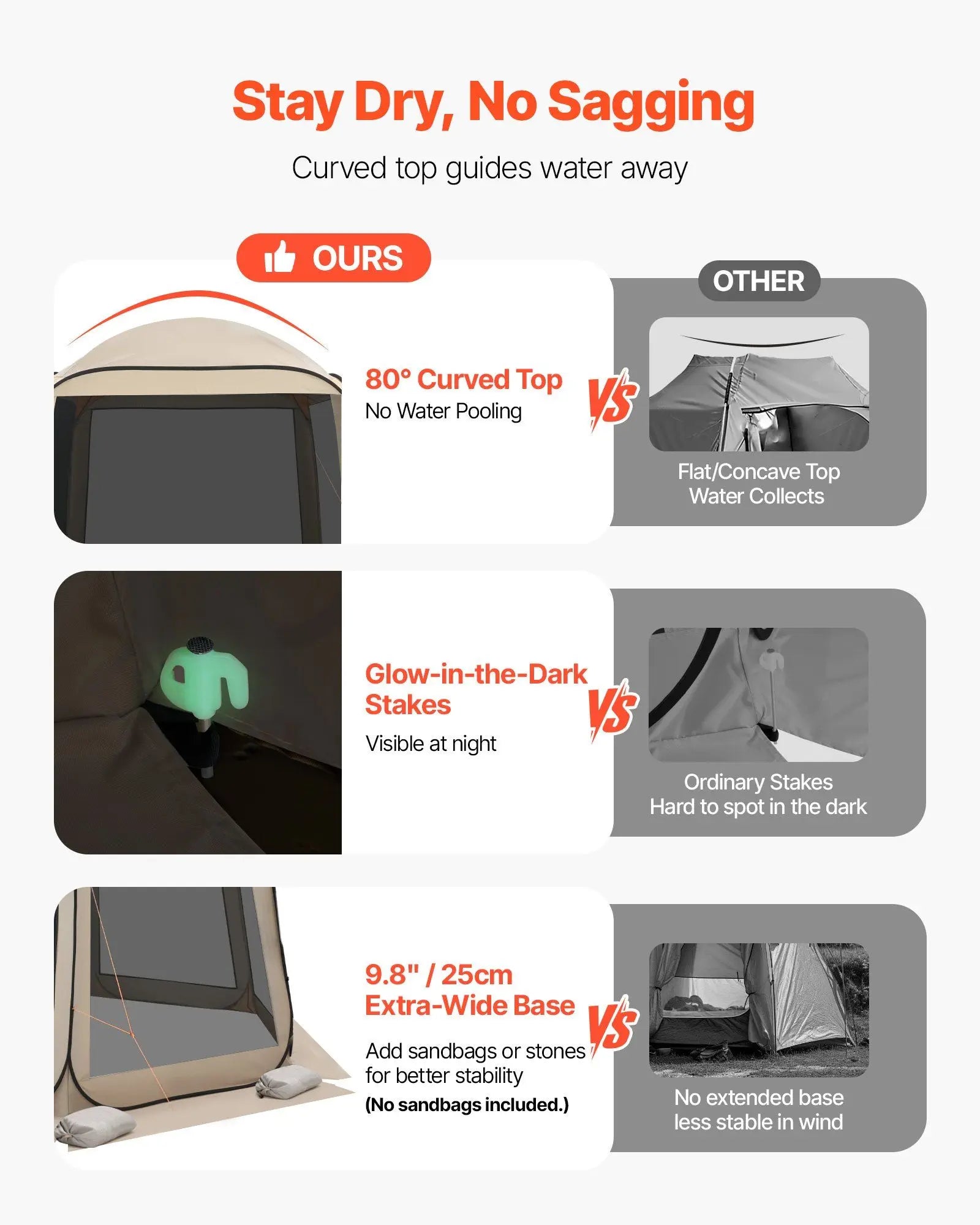 Nafukovací stan s přístřeškem 10x9,2 ft pro 4-8 osob