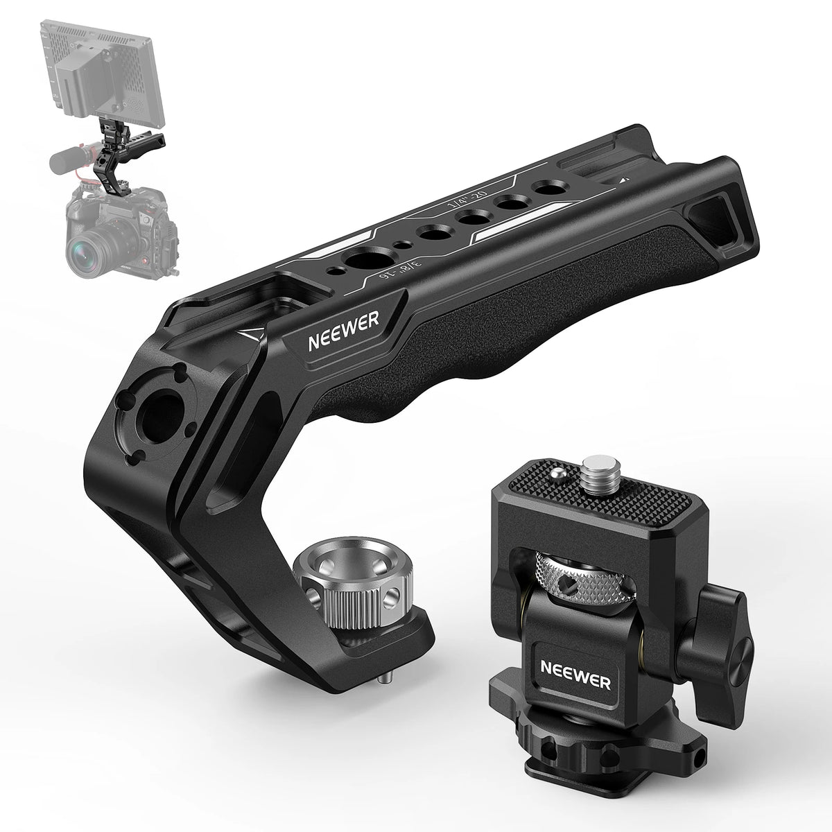 Rotating NATO Camera Rig Handle - Bundle Options