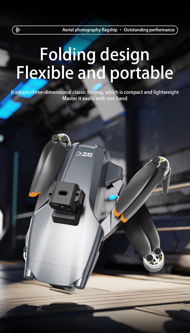 L600 PRO MAX GPS Drone Professional 8K Camera 3-axis Gimbal Aerial 5G WIFI FPV Brushless Motor 360 ° Laser Obstacle Avoidance Optical Flow Hover with Large Screen Remote Control Aircraft Folding Quadcopter Drones Kids Toys G