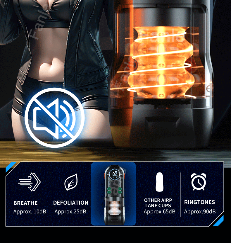 Чоловіча мастурбаційна чаша телескопічний нагрітий мастурбатор із присмоктуванням