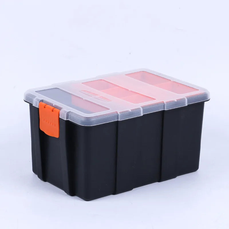 Sortierbox für Kleinteile mit herausnehmbaren Trennwänden