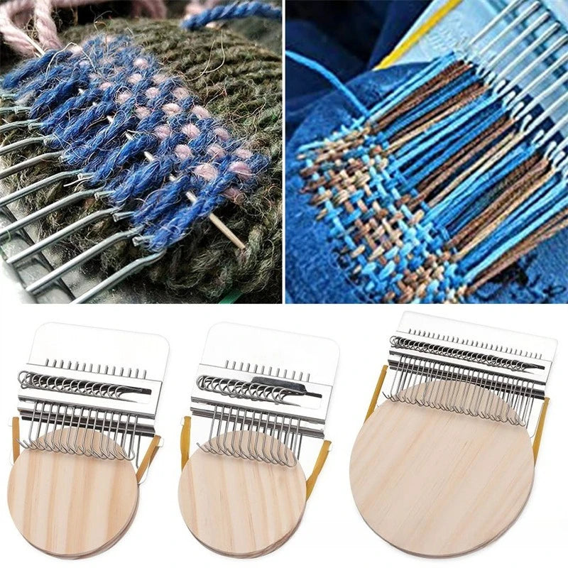 Mini Darning and Weaving Loom - Hook Options