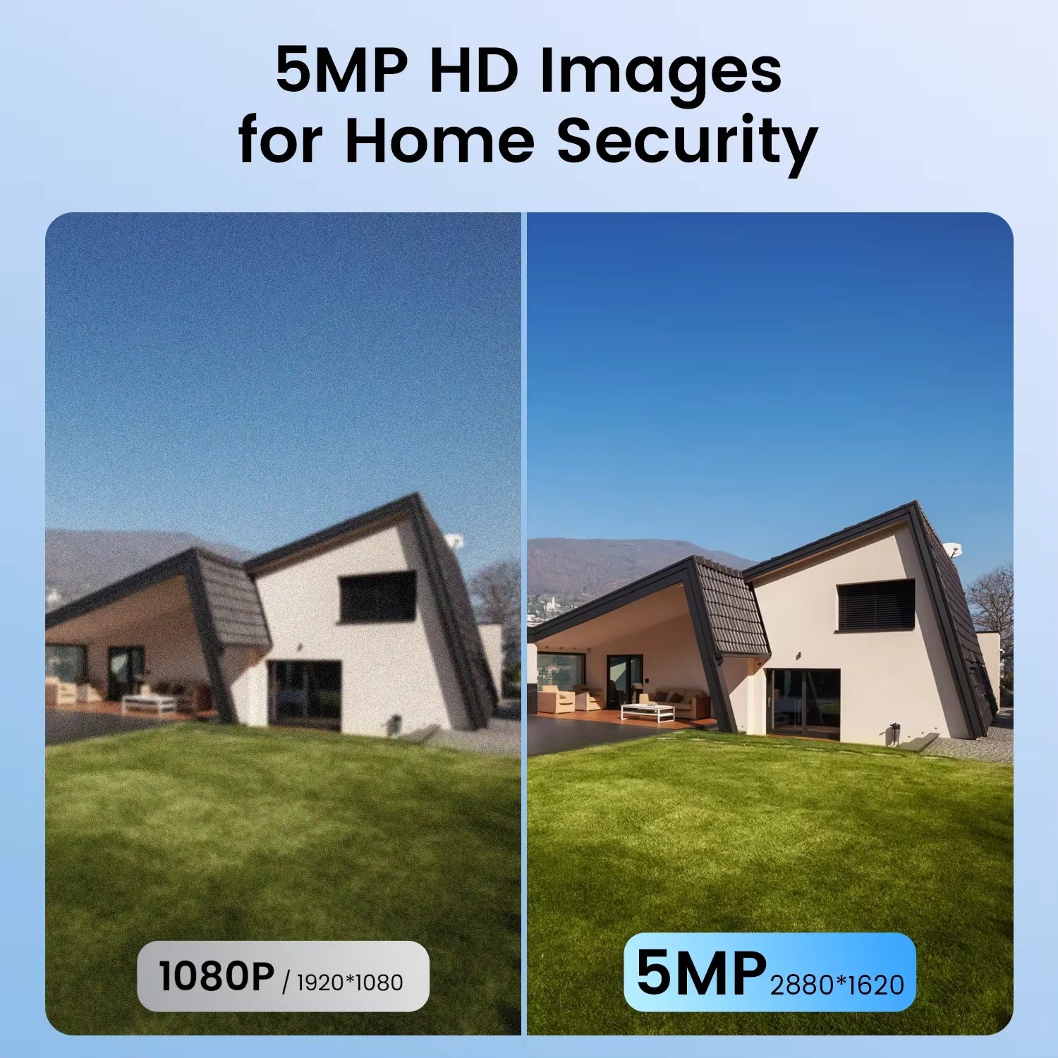 ZOSI 8MP PoE Outdoor Security Camera with AI Detection