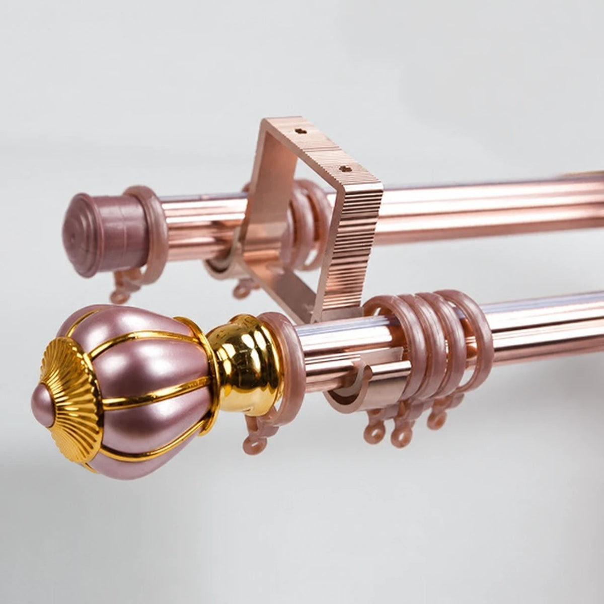 Aluminium Curtain Rod Support Bracket