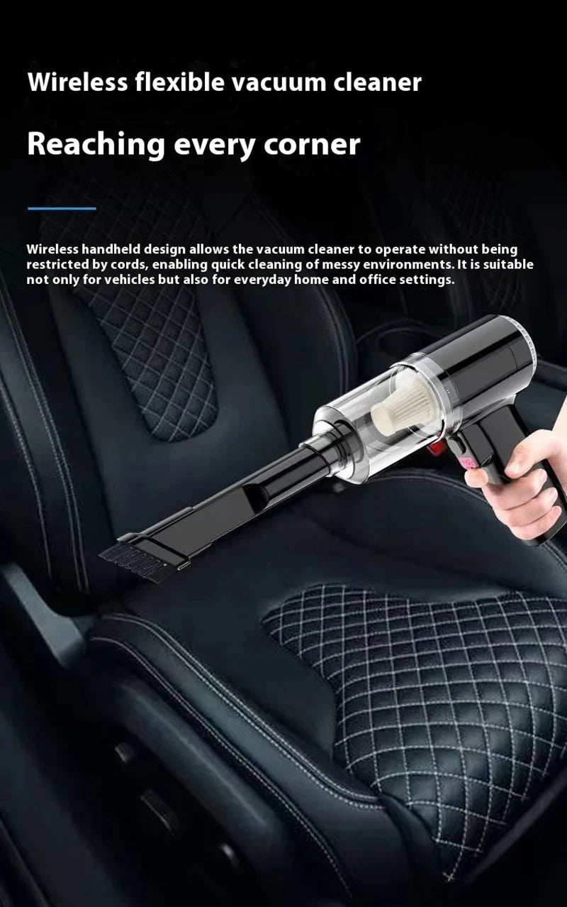Wireless 690000Pa Car Vacuum Portabale Cleaner Cordless Handheld Vacuum High-power Vacuum Cleaner For Home Office Car New