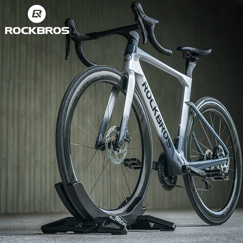 Adjustable Bike Stand for Road & Mountain Bikes – Home Parking Rack