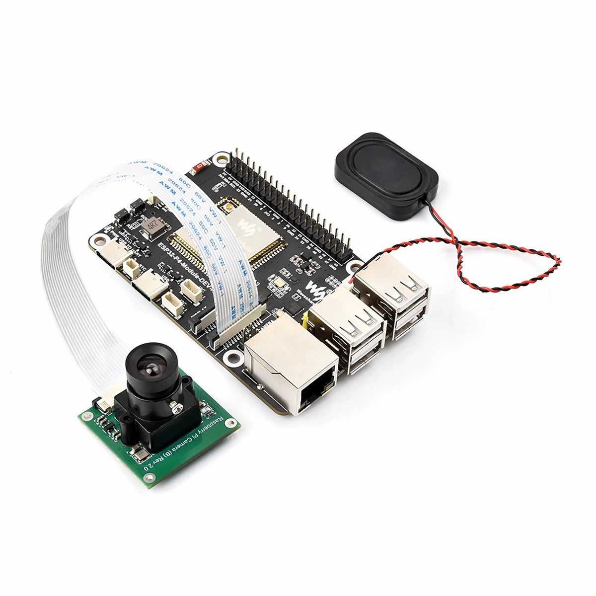 Multimedieutviklingskort med ESP32-P4 og ESP32-C6
