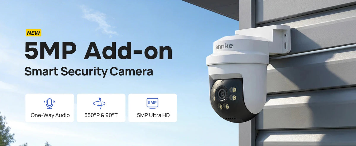 5MP TVI CCTV Dome Camera with Night Vision and Audio