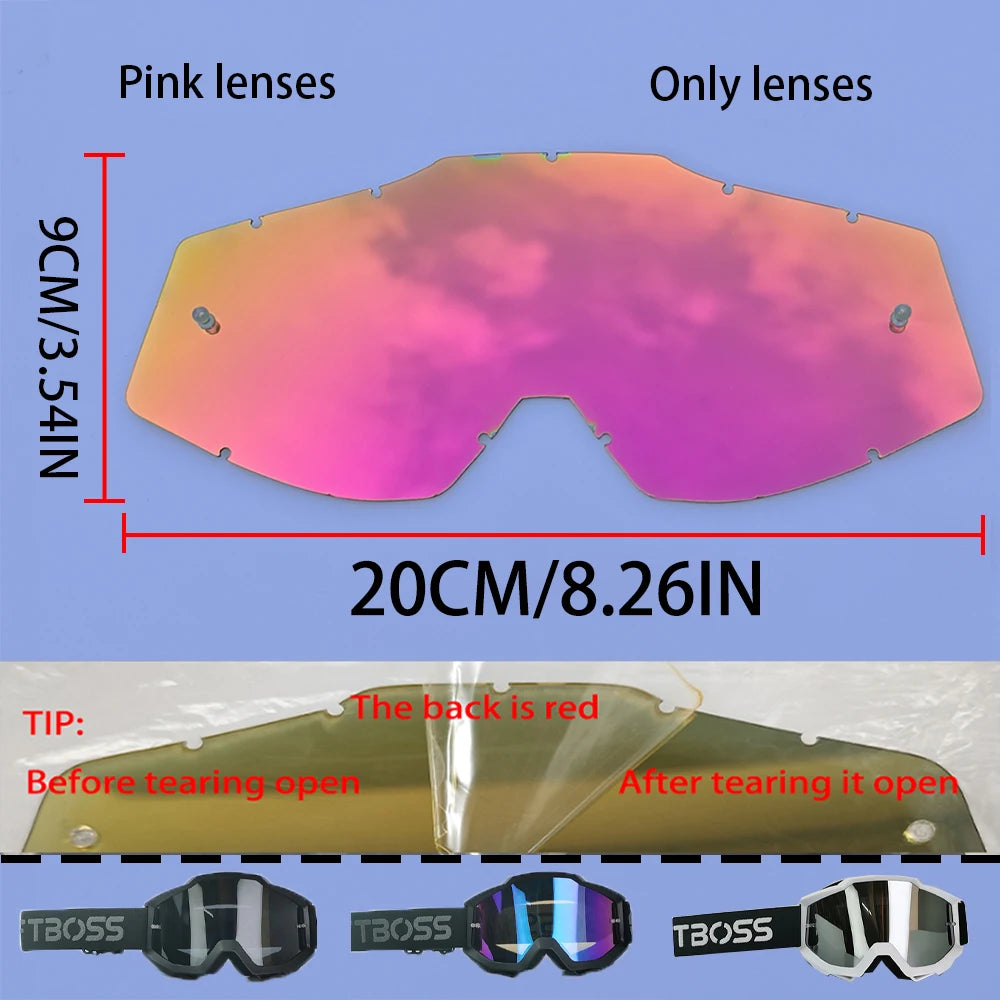 Motorcycle Goggles Dustproof Racing Glasses for Men & Women