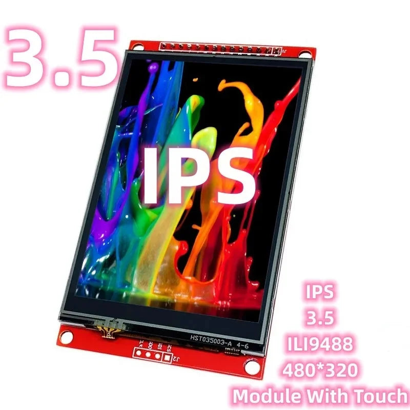 IPS 3,5 tuuman näyttö kosketuksella ESP32:lle