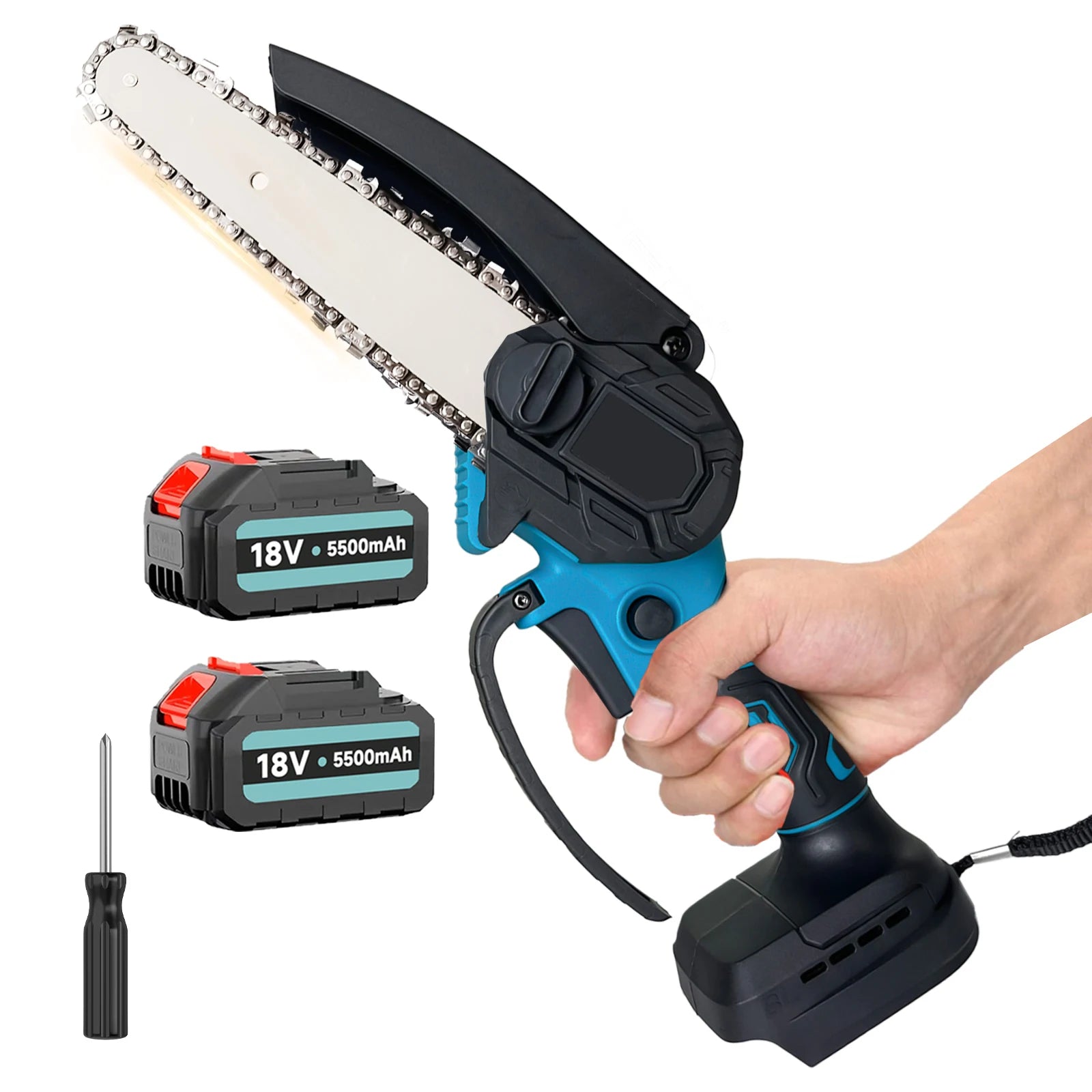Cordless Chainsaw for Makita 18V – 6 Inch Mini Portable Chainsaw