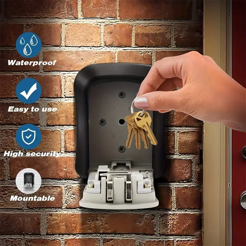 Wall-Mount Combination Key Safe
