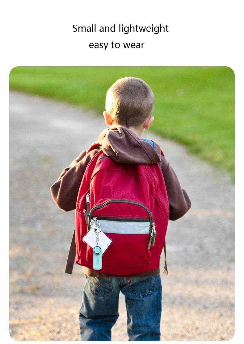 130db Protect Alert Personal Defense Siren Anti-attack Security for Children Girl Older Women Carrying Loud Panic Alarm