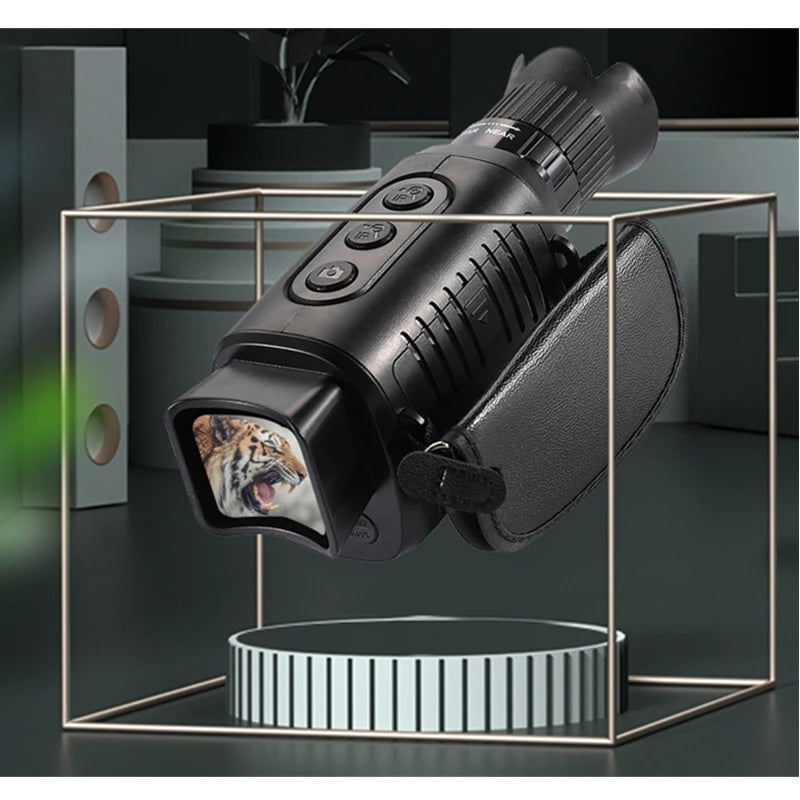 5X Digital Light Zoom Monocular Night Vision Device 1080P HD Infrared Camera Hunting Telescope Outdoor Search Full Darkness 300m