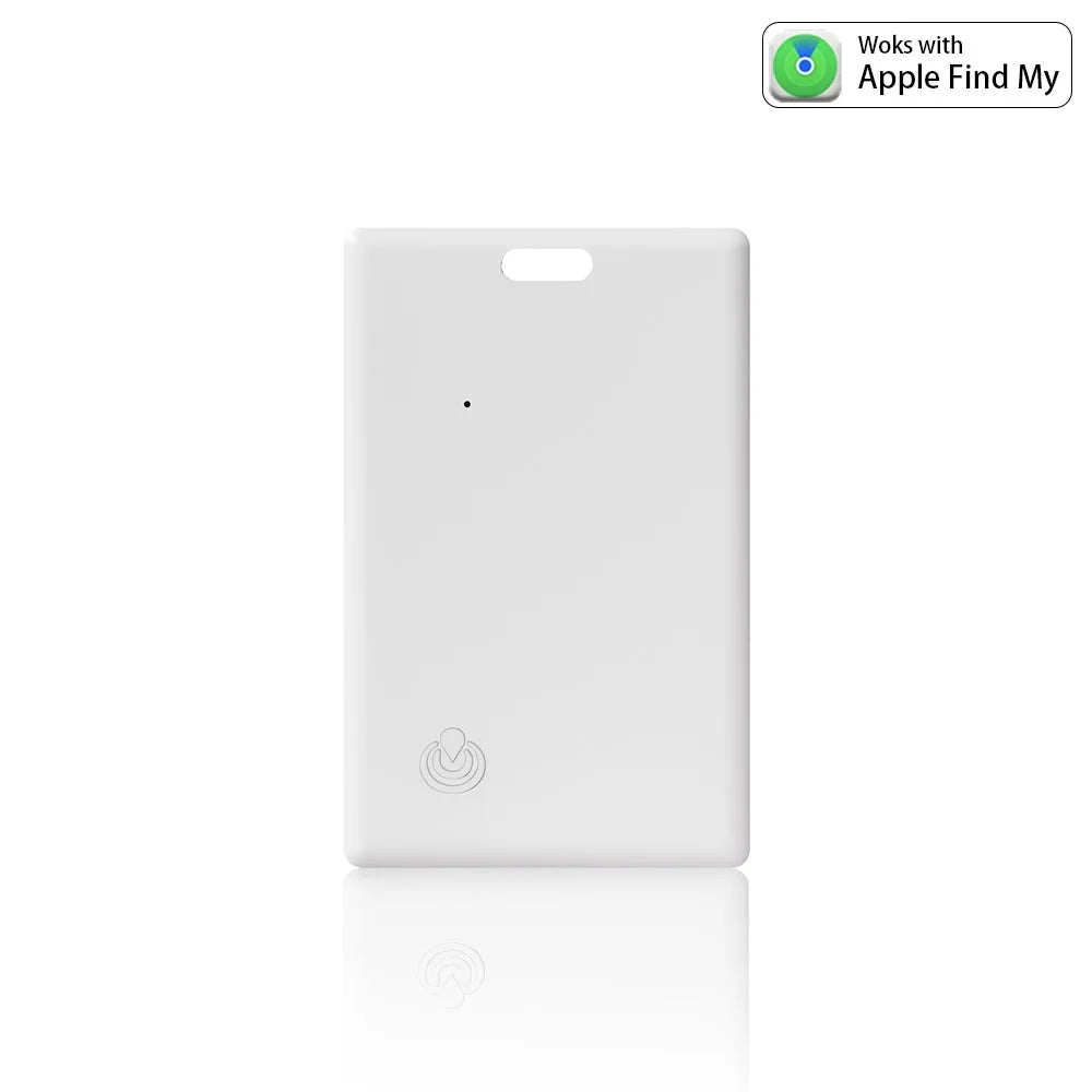 Tarjeta rastreadora delgada con Bluetooth para Apple Find My