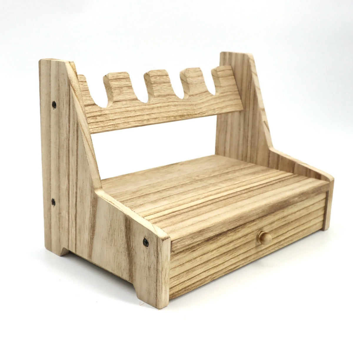 Porta pistole in legno, con opzioni per cassetti