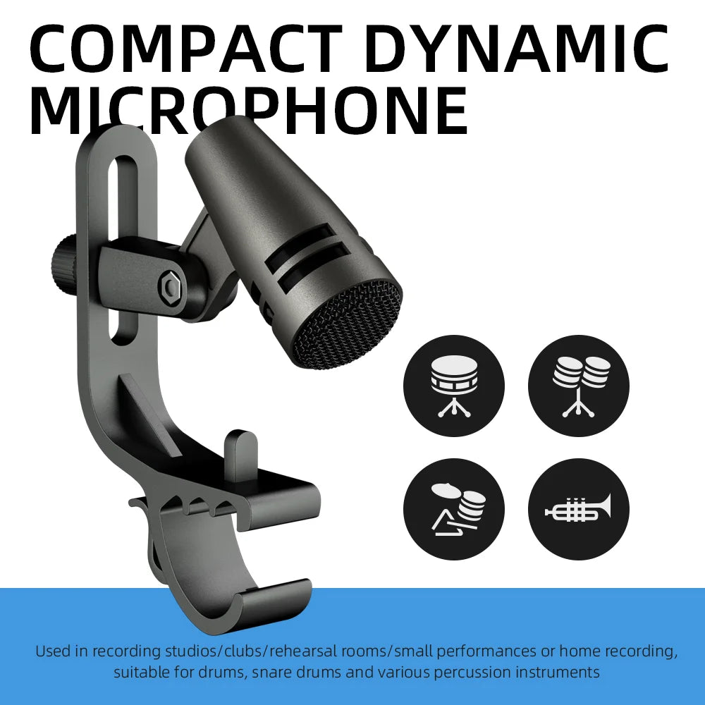604-Style Cardioid Dynamic Instrument Microphone