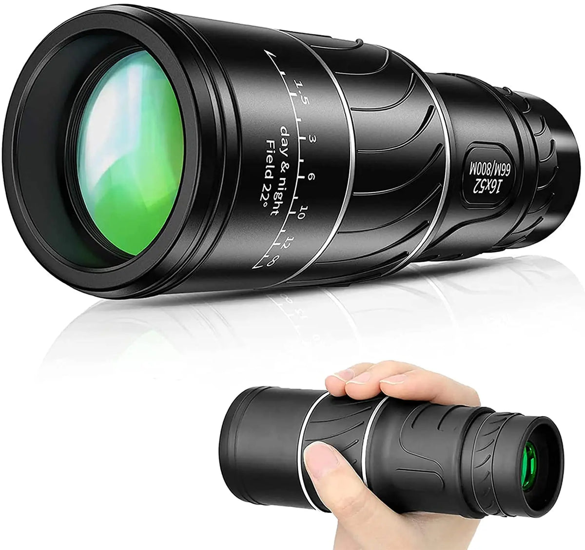 YM04 Monocular with Phone Adapter and Tripod