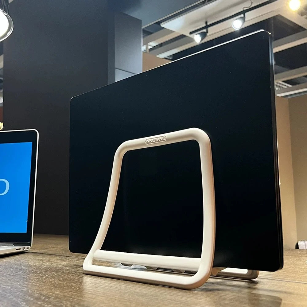 Foldable Vertical Laptop Stand - Black or White