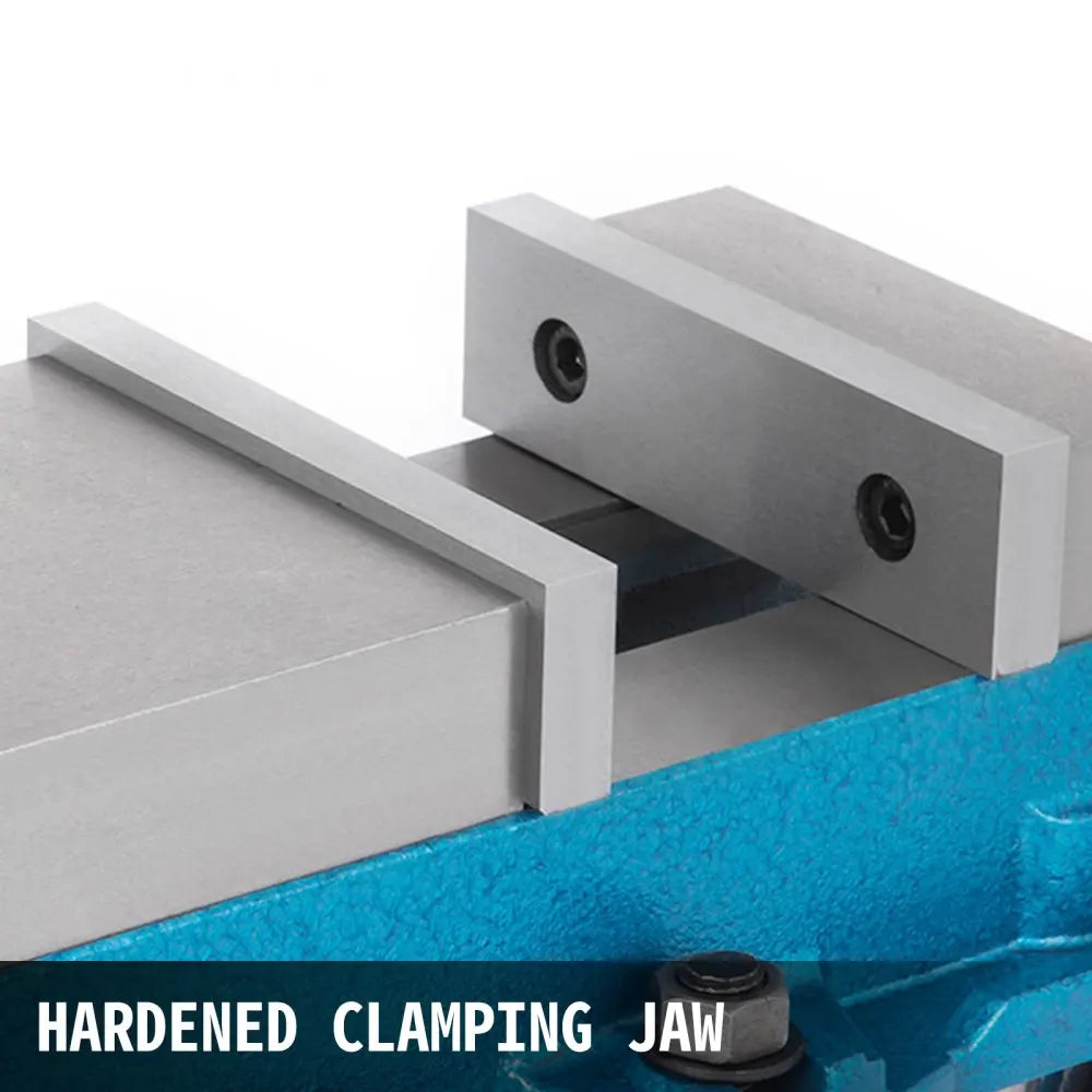 6-Inch Milling Machine Vise with 360° Swivel Base Clamp