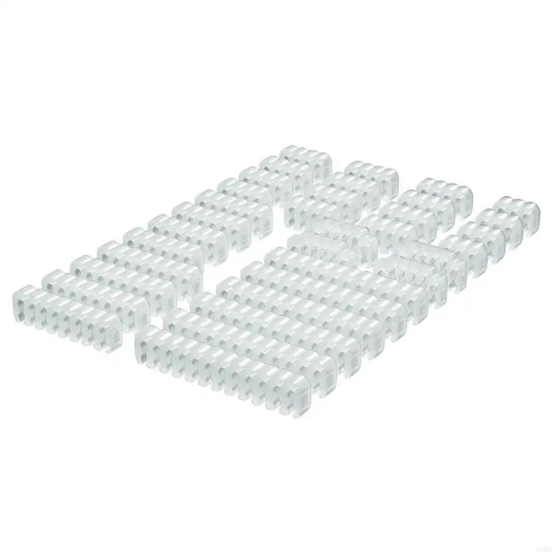 Acrylic PC Cable Combs, 34-Piece Set
