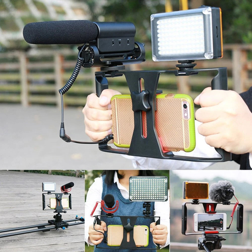 Smartphone Video Cage with Accessory Mounts